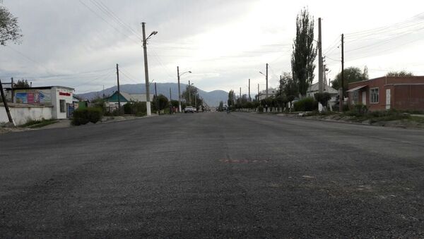 Отрезок отремонтированной трассы Балыкчи — Корумду - Sputnik Кыргызстан