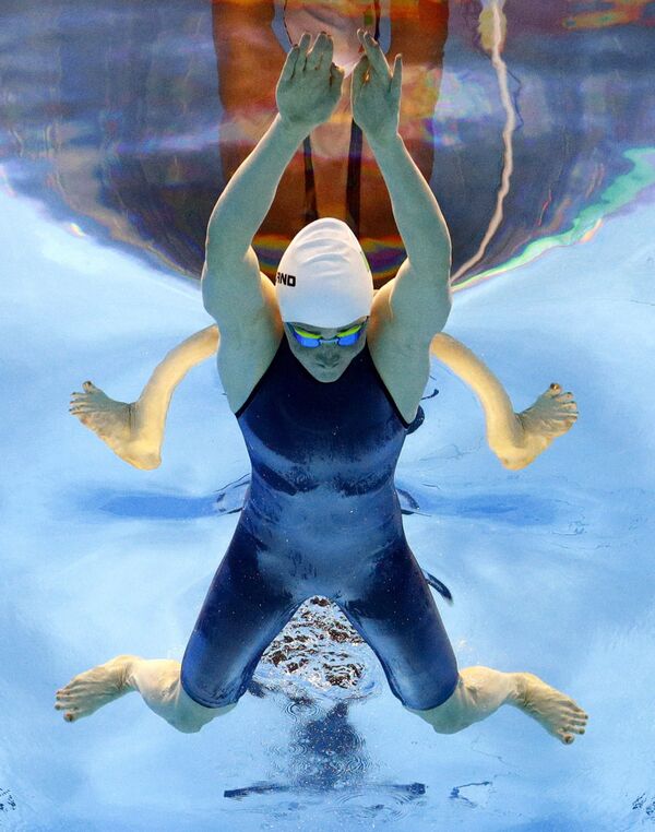 Олимпиада-2016. Плавание. Женщины. Брасс - Sputnik Кыргызстан