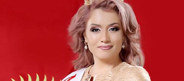 Аалам айымы-2016 сынагына Кыргызстандын атынан катышкан 41 жаштагы Наргиза Осмонова - Sputnik Кыргызстан