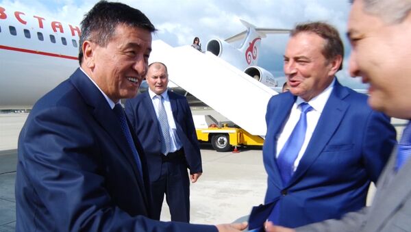 Премьера Жээнбекова в солнечном Сочи встретил мэр города - Sputnik Кыргызстан