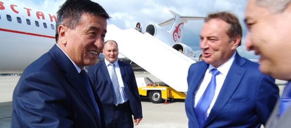 Премьера Жээнбекова в солнечном Сочи встретил мэр города - Sputnik Кыргызстан