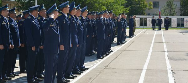 ЖККУнун “Кант” авиабазасынын жоокерлери. Архив - Sputnik Кыргызстан