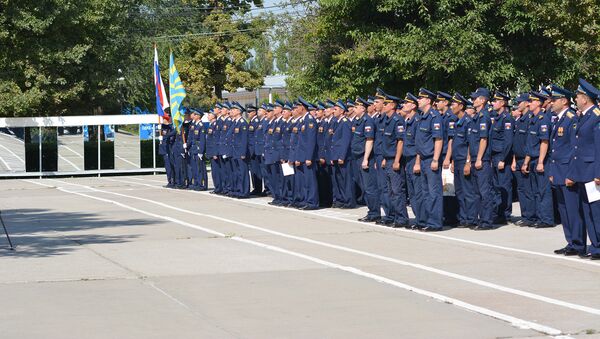 Празднование дня Военно-воздушных сил России на авиабазе ОДКБ Кант - Sputnik Кыргызстан