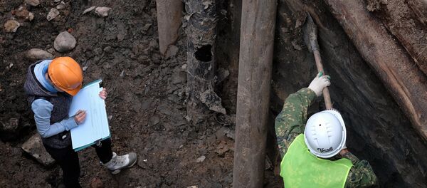 Археологические во время раскопок. Архивное фото - Sputnik Кыргызстан