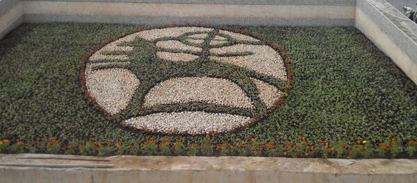 Дүйнөлүк көчмөндөр оюндарыннын логотиби. Архив - Sputnik Кыргызстан