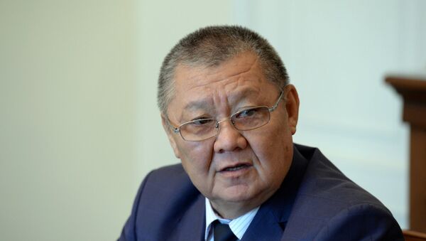 Председатель Ассамблеи народа Кыргызстана Токон Мамытов. Архивное фото - Sputnik Кыргызстан