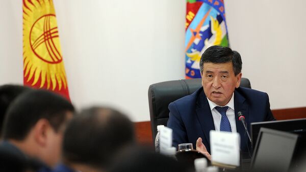 Премьер-министри Сооронбай Жээнбеков. Архив - Sputnik Кыргызстан