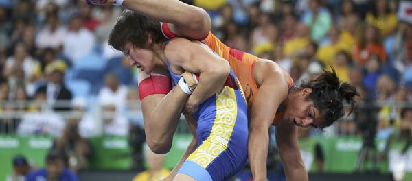 Олимпиада 2016. Вольная борьба. Женщины. Весовая категория до 58кг - Sputnik Кыргызстан