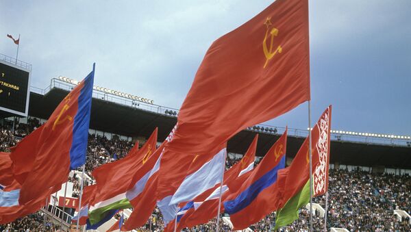 Флаги стран СССР. Архивное фото - Sputnik Кыргызстан