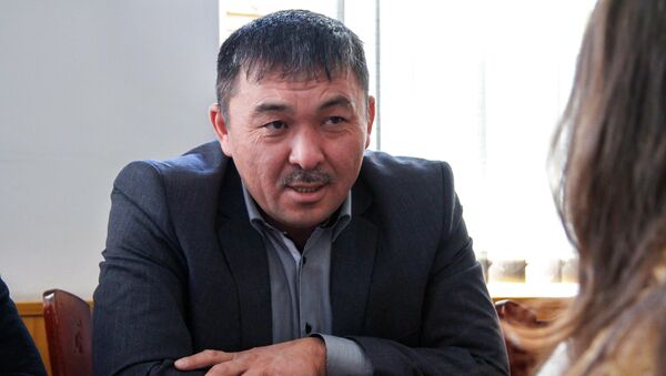 Директор муниципального предприятия Тазалык Сарпашев Рыспек Анакович - Sputnik Кыргызстан