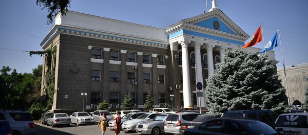 Здание мэрии города Бишкек. Архивное фото - Sputnik Кыргызстан