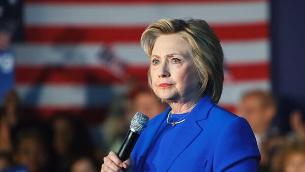 Кандидат в президенты США от Демократической партии Хиллари Клинтон. Архивное фото - Sputnik Кыргызстан
