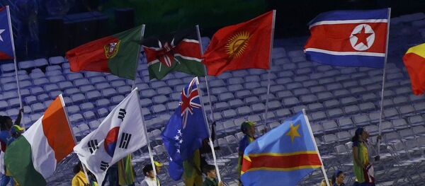 Церемония закрытия XXXI летних Олимпийских игр в Рио-де-Жанейро - Sputnik Кыргызстан