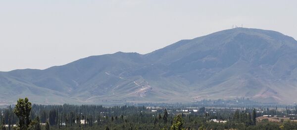 Радиорелейная система-24 Кербен на горе Унгар-Тоо в Аксыйском районе. Архивное фото - Sputnik Кыргызстан