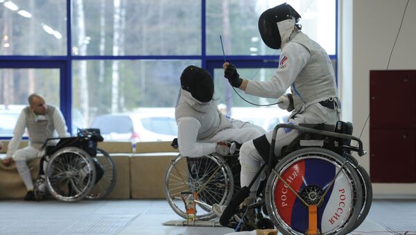 Фехтовальщики-паралимпийцы. Архивное фото - Sputnik Кыргызстан