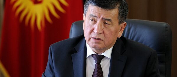 Премьер-министр Кыргызской Республики Сооронбай Жээнбеков Премьер-министр Кыргызской Республики Сооронбай Жээнбеков - Sputnik Кыргызстан