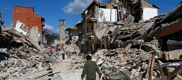 Италияда катуу жер титирөө - Sputnik Кыргызстан