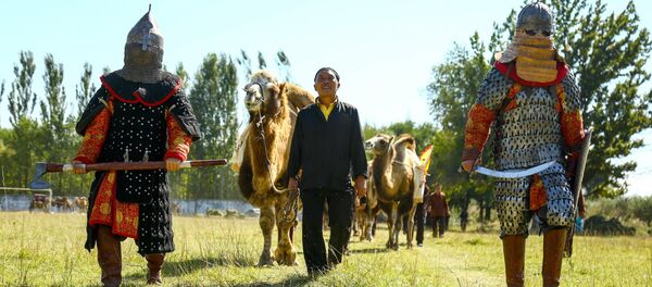 Караван культуры и содружества из Китая в Кыргызстане - Sputnik Кыргызстан