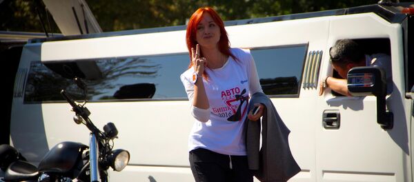 Церемония награждения участниц конкурса на звание лучшей девушки-водителя Автоледи Бишкек — 2016 - Sputnik Кыргызстан