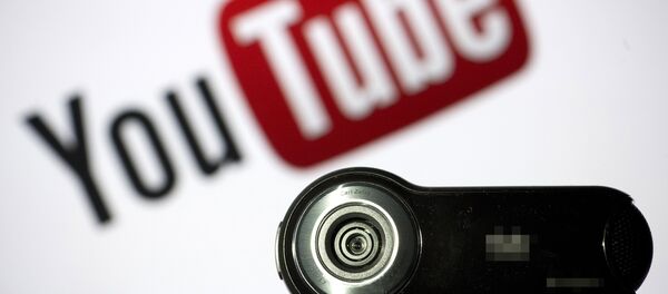 Популярдуу YouTube видео порталынын логотиби. Архив - Sputnik Кыргызстан