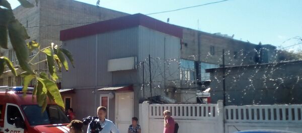 Москва шаарындагы өрттөнгөн басмакана - Sputnik Кыргызстан