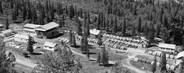 Вид на альпинистский лагерь Ала-Арча в 55 км от города Фрунзе. - Sputnik Кыргызстан