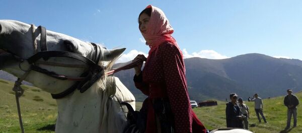 Съемки фильма Саякбай режиссера Эрнеста Абдыжапарова - Sputnik Кыргызстан