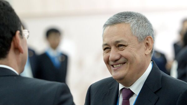 Министр финансов Республики Узбекистан Рустам Азимов. Архивное фото - Sputnik Кыргызстан