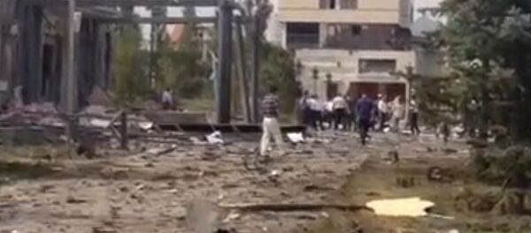 Бишкектеги Кытай элчилигинин имараты жардыруудан кийин Бишкектеги Кытай элчилигинин имараты жардыруудан кийин - Sputnik Кыргызстан