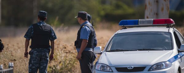 Сотрудники правоохранительных органов. Архивное фото - Sputnik Кыргызстан