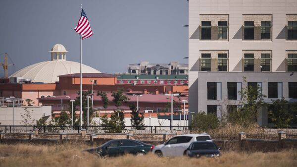 Взрыв у здания китайского посольства в Бишкеке - Sputnik Кыргызстан