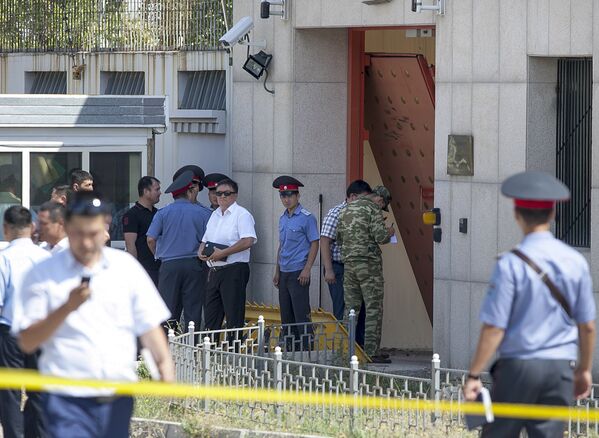 Взрыв у здания китайского посольства в Бишкеке - Sputnik Кыргызстан