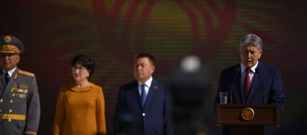 Празднование 25-летия независимости Кыргызстана в Бишкеке - Sputnik Кыргызстан