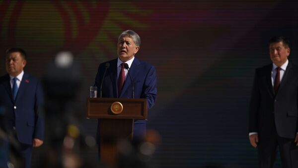 Президент Алмазбек Атамбаев - Sputnik Кыргызстан