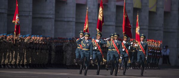 Военный парад. Архивное фото - Sputnik Кыргызстан