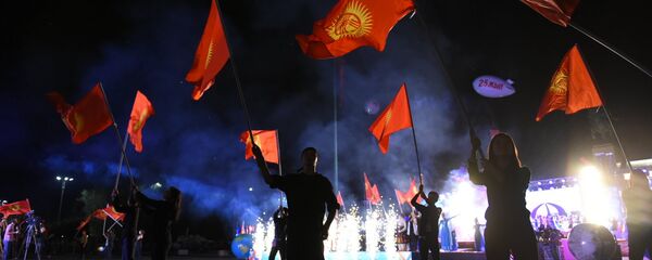Праздничный концерт на площади Ала-Тоо в честь 25-летия независимости Кыргызстана - Sputnik Кыргызстан