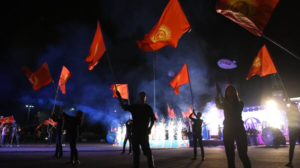 Праздничный концерт на площади Ала-Тоо в честь независимости Кыргызстана. Архивное фото - Sputnik Кыргызстан