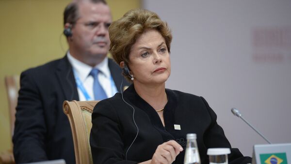 Президент Федеративной Республики Бразилия Дилма Роуссефф. Архивнео фото - Sputnik Кыргызстан