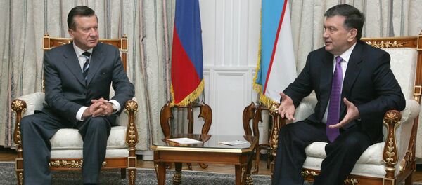 Өзбекстандын өкмөт башчысы Шавкат Мирзиеев. Архив Өзбекстандын өкмөт башчысы Шавкат Мирзиеев. Архив - Sputnik Кыргызстан