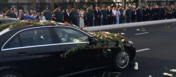 Ташкент простился с первым президентом Узбекистана Исламом Каримовым - Sputnik Кыргызстан