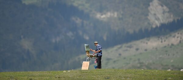 Сүрөтчү Кырчында. Архив Сүрөтчү Кырчында. Архив - Sputnik Кыргызстан