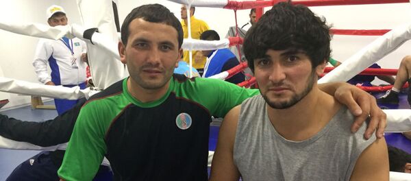 Азербайжандан келген спортчу Турал Алиев. Архив - Sputnik Кыргызстан