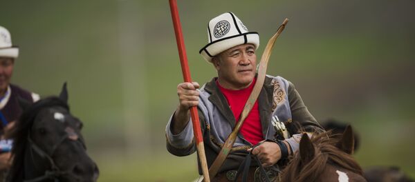 Национальные игры салбуруун в рамках Всемирных игр кочевников на джайлоо Кырчын - Sputnik Кыргызстан