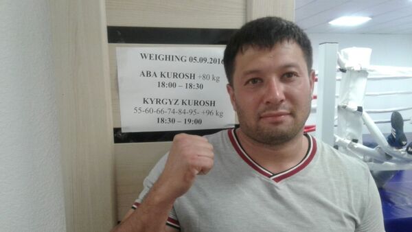 Борец из команды Узбекистана Данияр Абдрахимов, выступающий на II Всемирных играх кочевников - Sputnik Кыргызстан