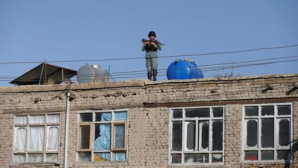 Афганистандын полиция кызматкеринин архивдик сүрөтү - Sputnik Кыргызстан