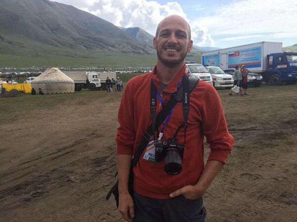 Журналист из Италии Давид Монтелеоне - Sputnik Кыргызстан