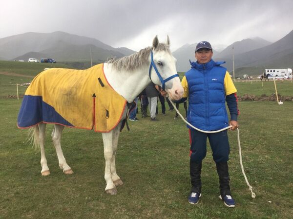 Большие скачки на дистанции в 80 километров в рамках II Всемирных игр кочевников - Sputnik Кыргызстан