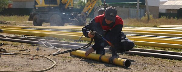 Бишкектин алты конушун газ менен камсыздоо иши активдүү жүрүп жатат - Sputnik Кыргызстан