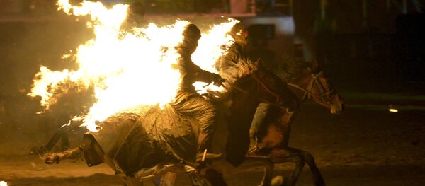 Көчмөндөр оюнунун ачылыш аземи. Архив - Sputnik Кыргызстан