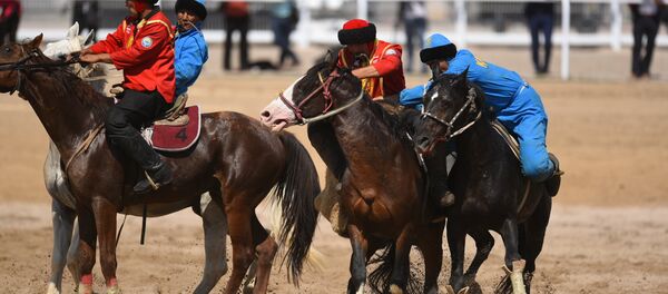 Вторые всемирные игры кочевников. День пятый. Кок Бору - Sputnik Кыргызстан